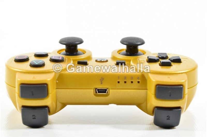 PS3 Controller Draadloos Sixaxis Doubleshock Goud (nieuw) PS3 kopen